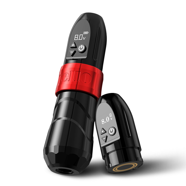 Pluma inalámbrica de la máquina del tatuaje del motor sin núcleo de la nueva buena calidad del OEM 2024 con la batería 2400mAh