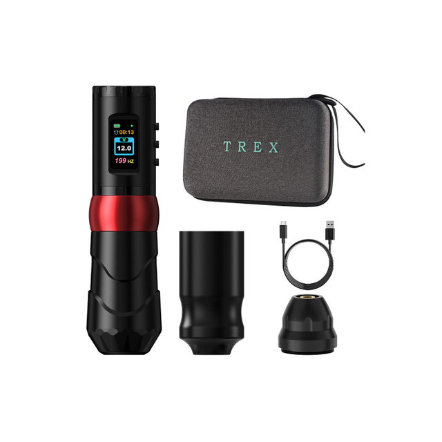 Nueva pluma de máquina de tatuaje inalámbrica de Motor Sin Núcleo personalizada de alta calidad al por mayor de fábrica con capacidad de batería de 2000mAh